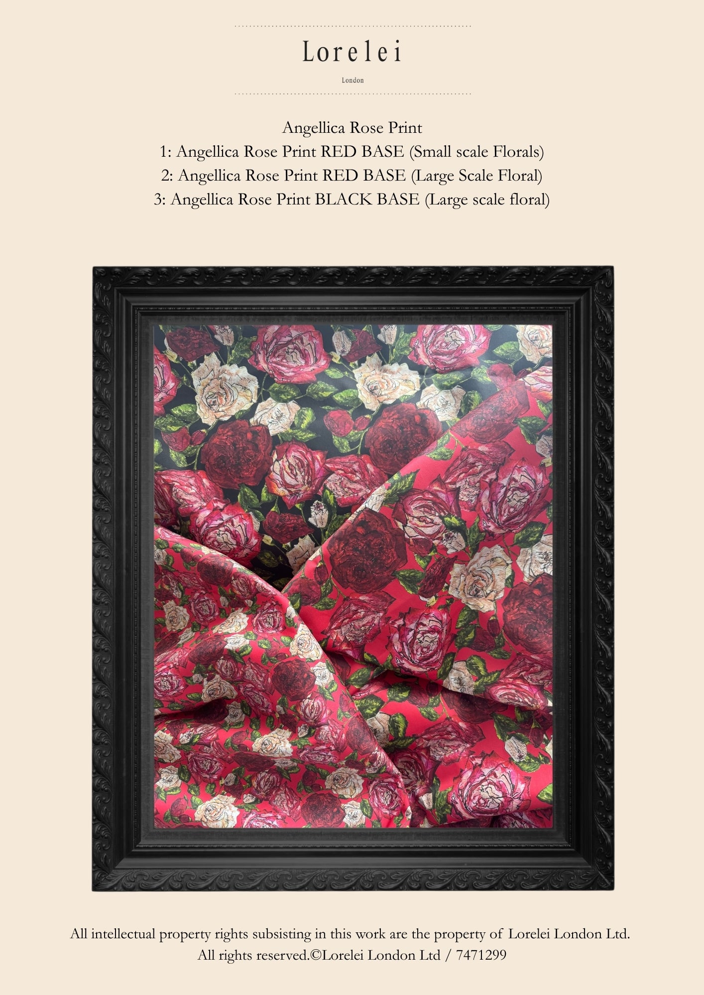 Bespoke Print Design-swatch service (For Interiors or Garments)